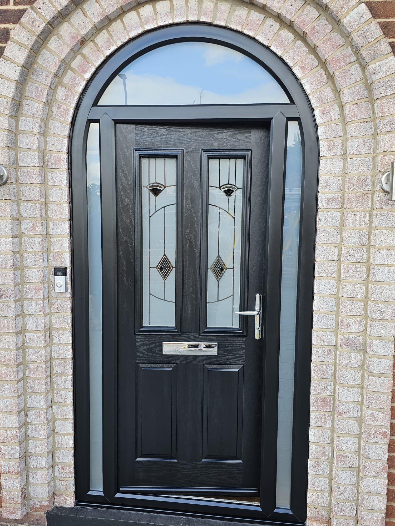 Client-supplied view 14 of recent UPVC door spraying work by PHE Decorating