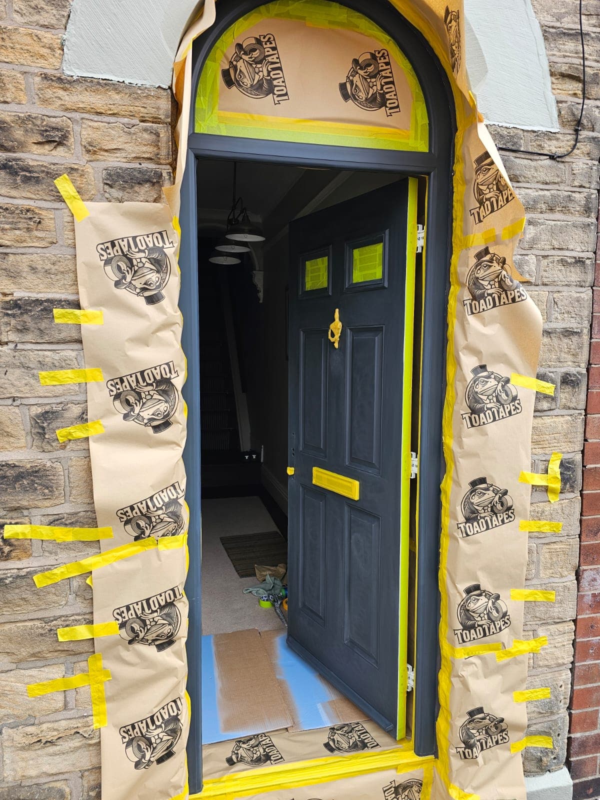 Client-supplied view 19 of recent UPVC door spraying work by PHE Decorating