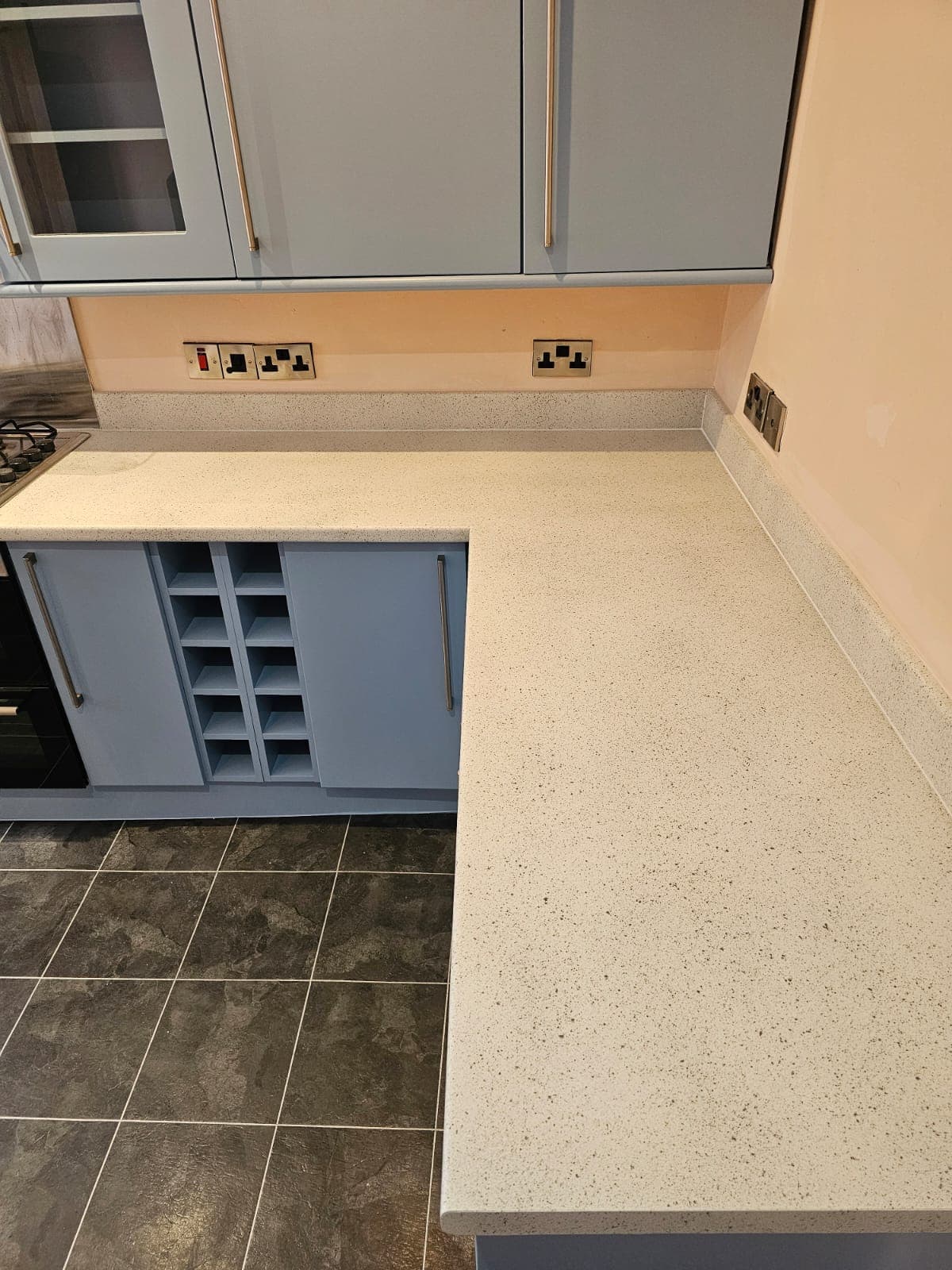 Light Worktop — Completed Detail — PHE Decorating Sheffield project photo